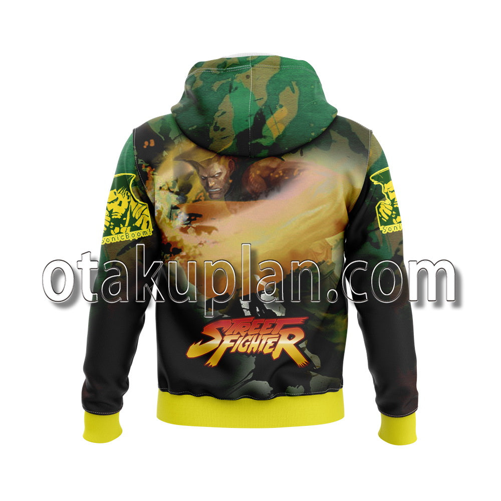 Guile Street Fighter Poster Hoodie
