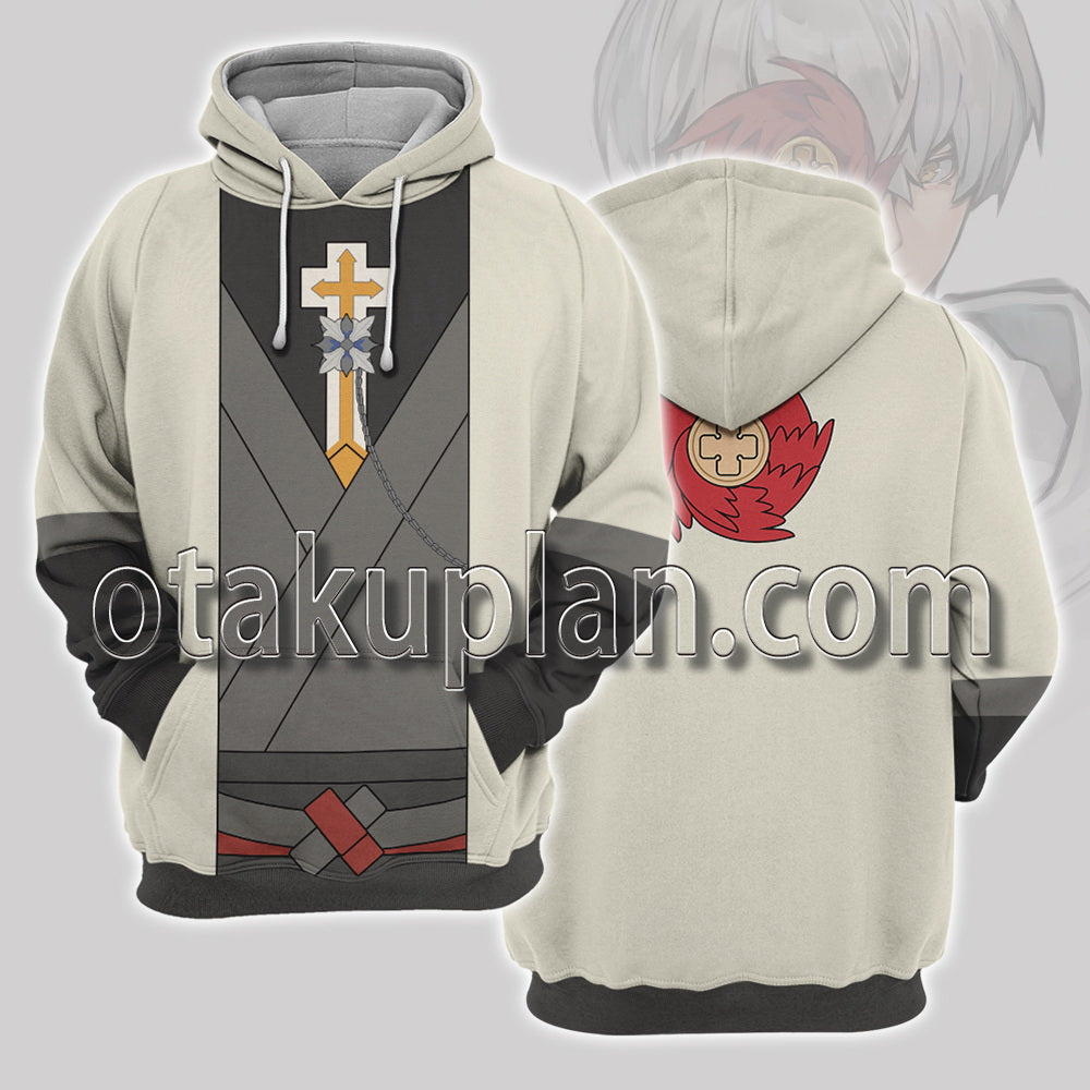 Guilty Gear Striv Asuka Cosplay Hoodie