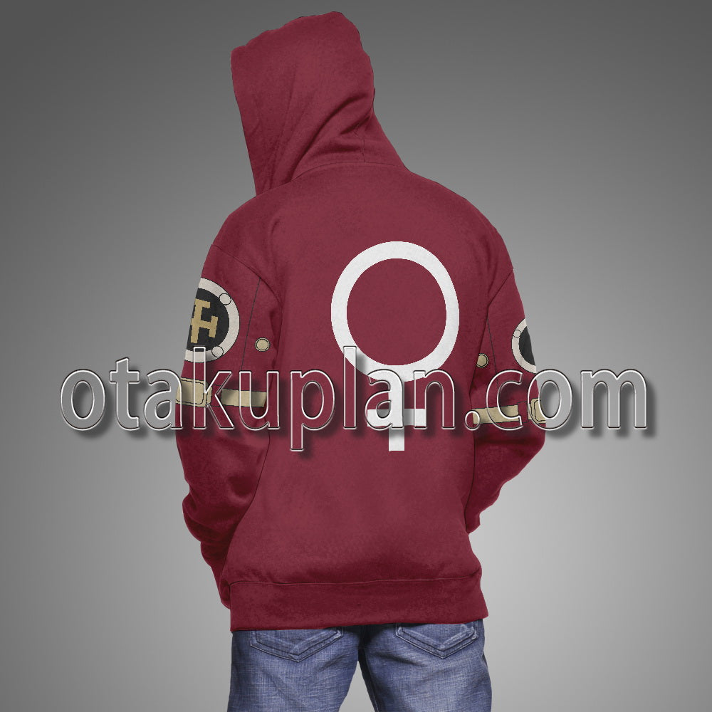 Guilty Gear Strive Ino Cosplay Hoodie