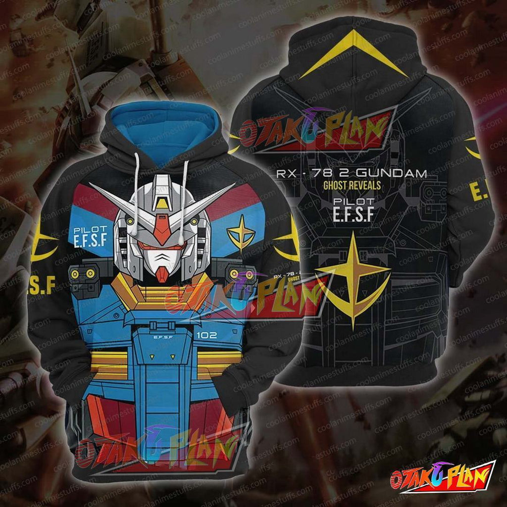 Gundam RX 78 2 Pullover Hoodie