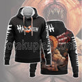 Halloween Astronaut Pumpkin Monster Hoodie