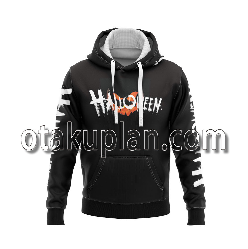 Halloween Astronaut Pumpkin Monster Hoodie