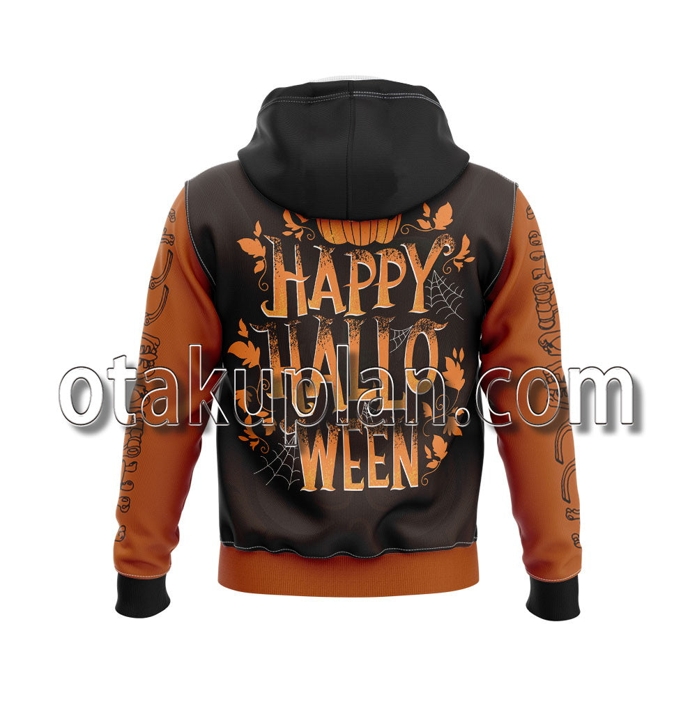 Halloween Bat Pumpkin Hoodie