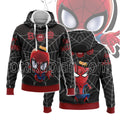 Halloween Cartoon Spider Hero Cute Hoodie