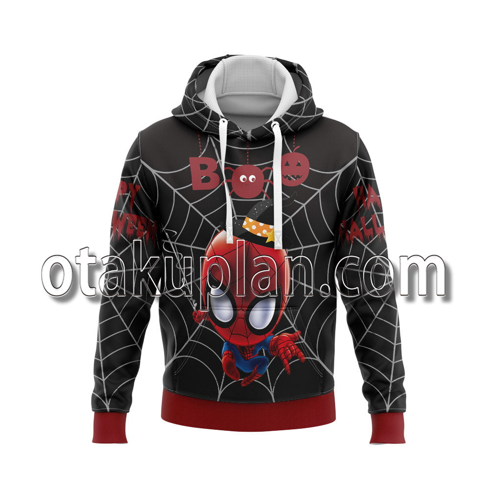 Halloween Cartoon Spider Hero Cute Hoodie