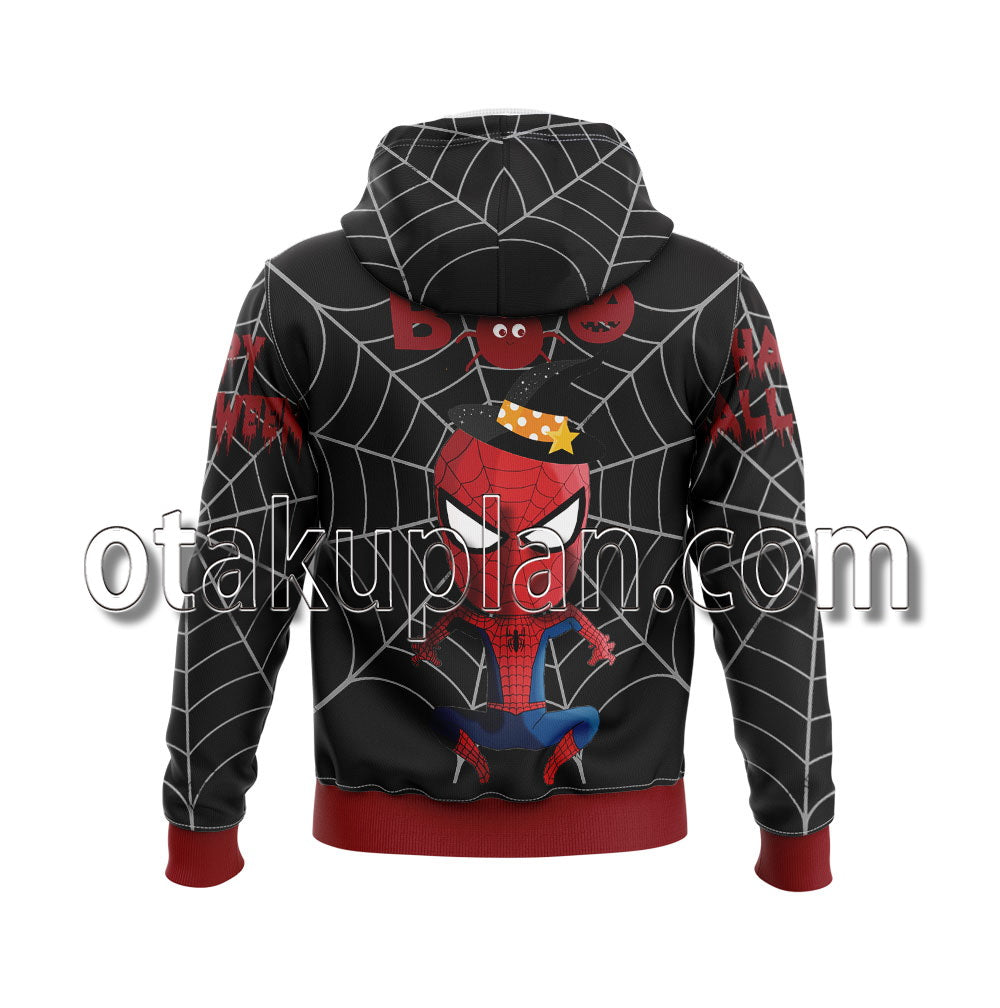 Halloween Cartoon Spider Hero Cute Hoodie