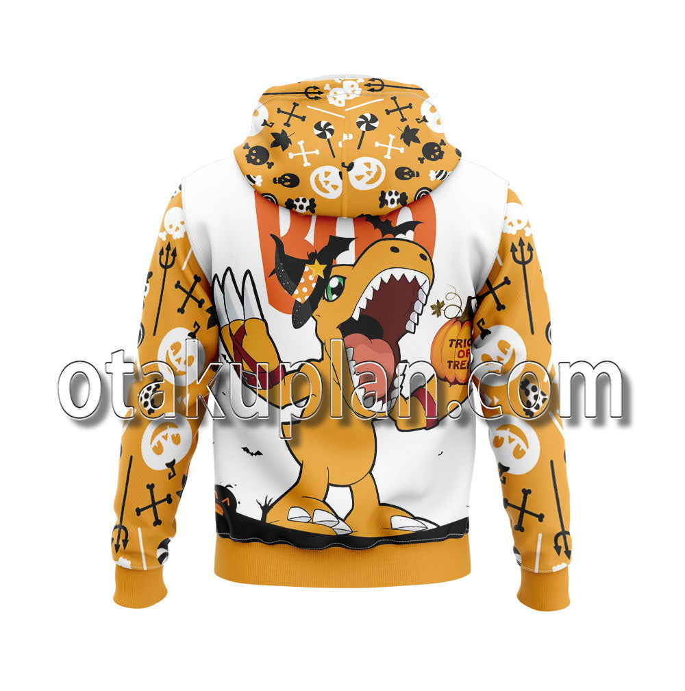 Halloween Digimon Agumon Hoodie