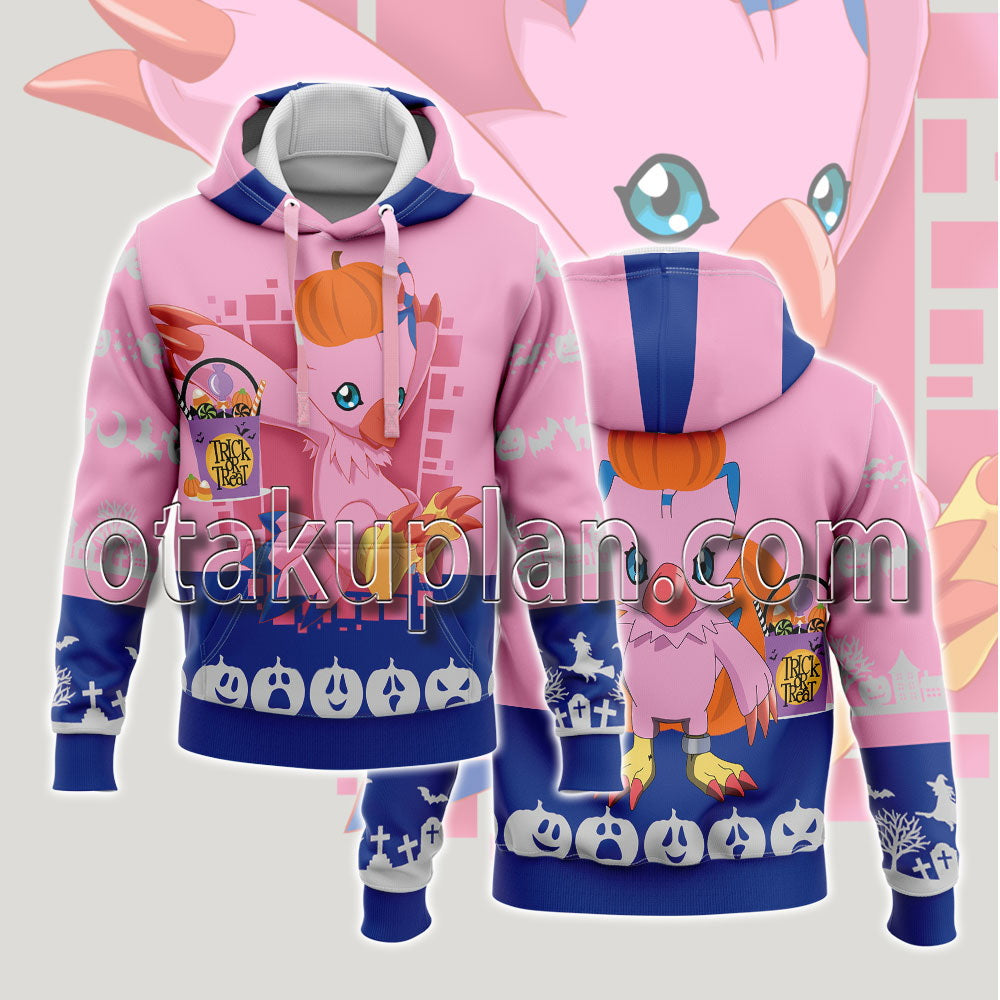 Halloween Digimon Biyomon Hoodie
