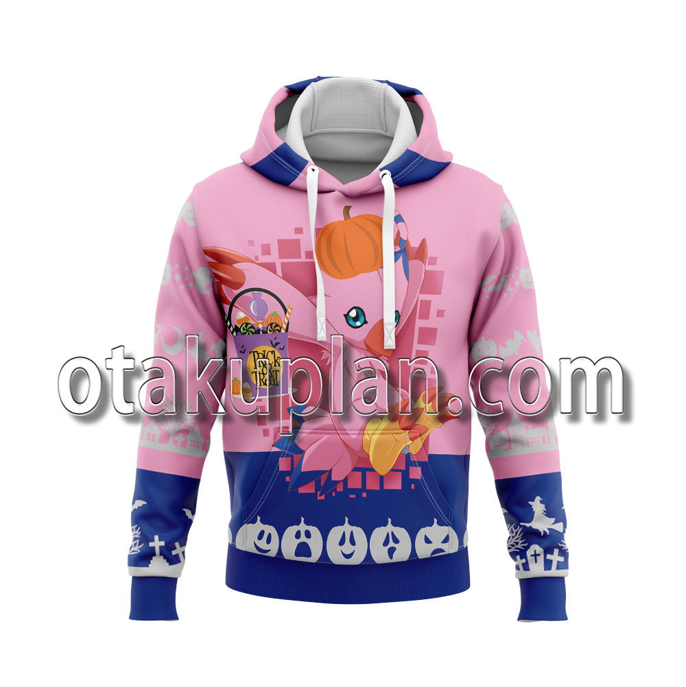Halloween Digimon Biyomon Hoodie