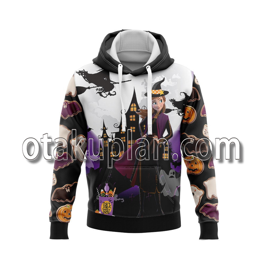 Halloween Frozen Anna Hoodie