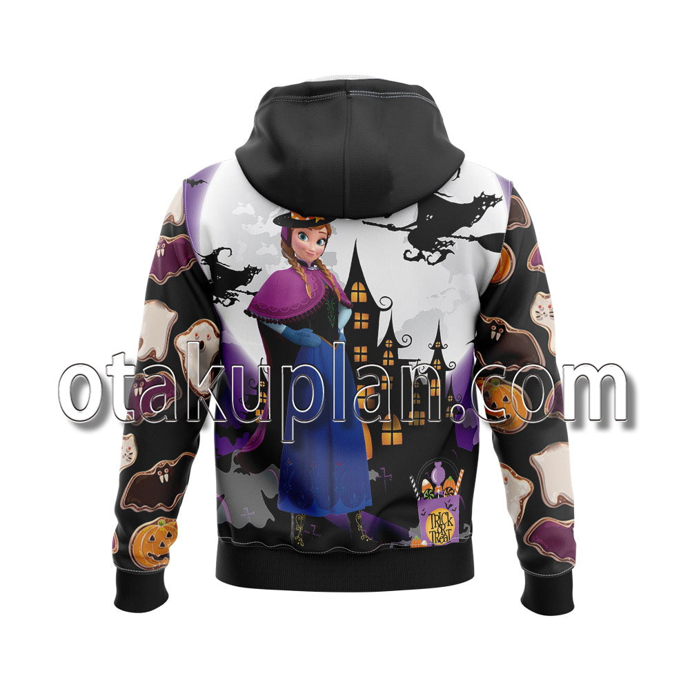 Halloween Frozen Anna Hoodie