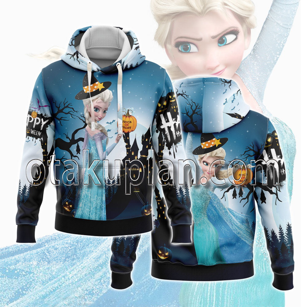 Halloween Frozen Elsa Hoodie