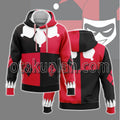 Halloween Harley Quinn Comic Cosplay Hoodie