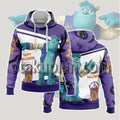 Halloween Monsters Inc James P Sullivan Hoodie
