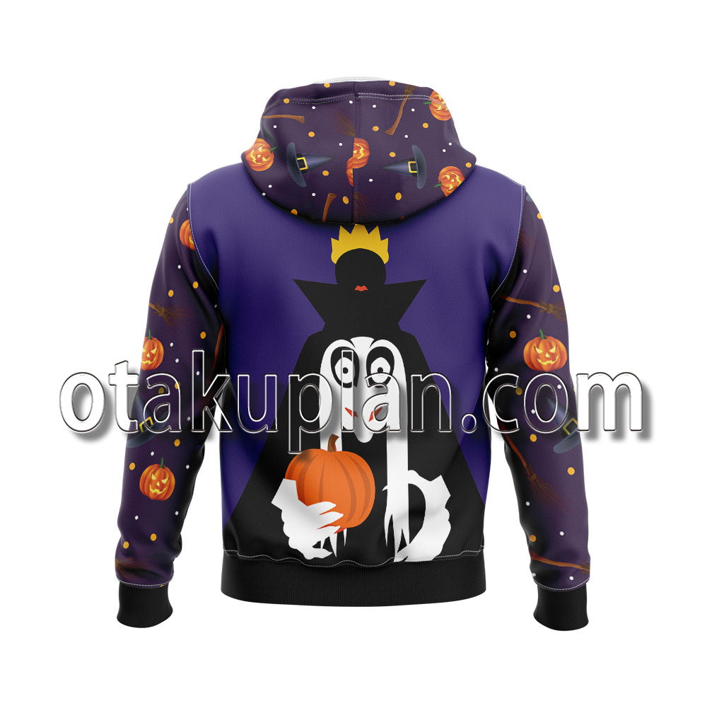 Halloween The Evil Queen and Witch Trick Or Treat Hoodie