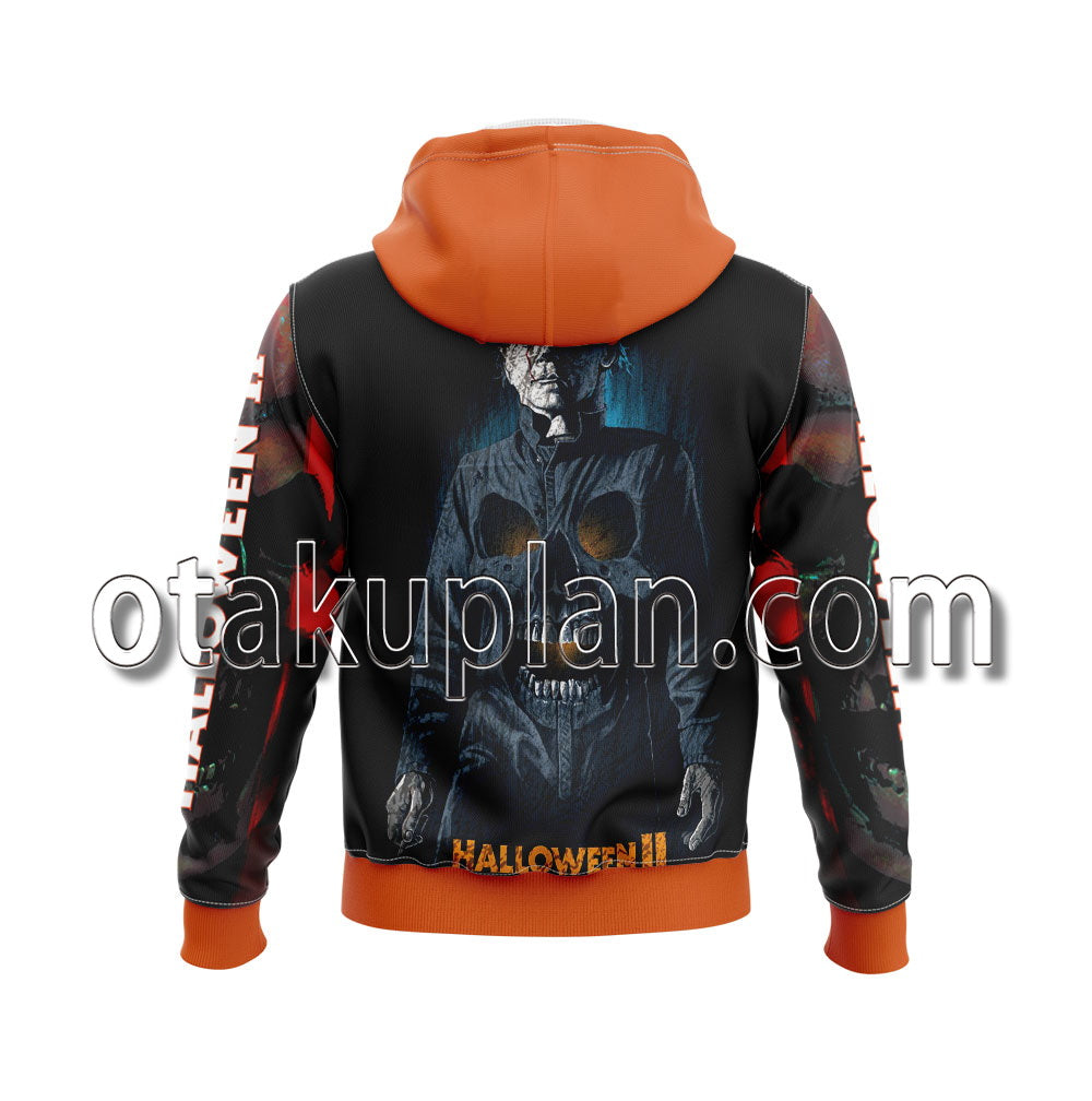 Halloween The Shape Michael Myers Pumpkin Hoodie