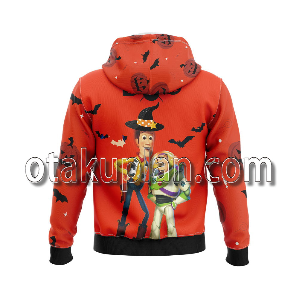 Halloween Toy Story Woody And Buzz Lightyear Hoodie