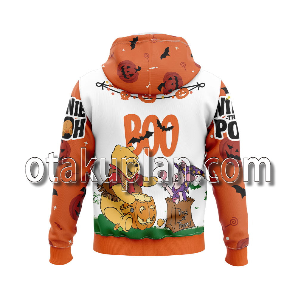 Halloween Winnie The Pooh Tigger Eeyore Piglet Boo Hoodie