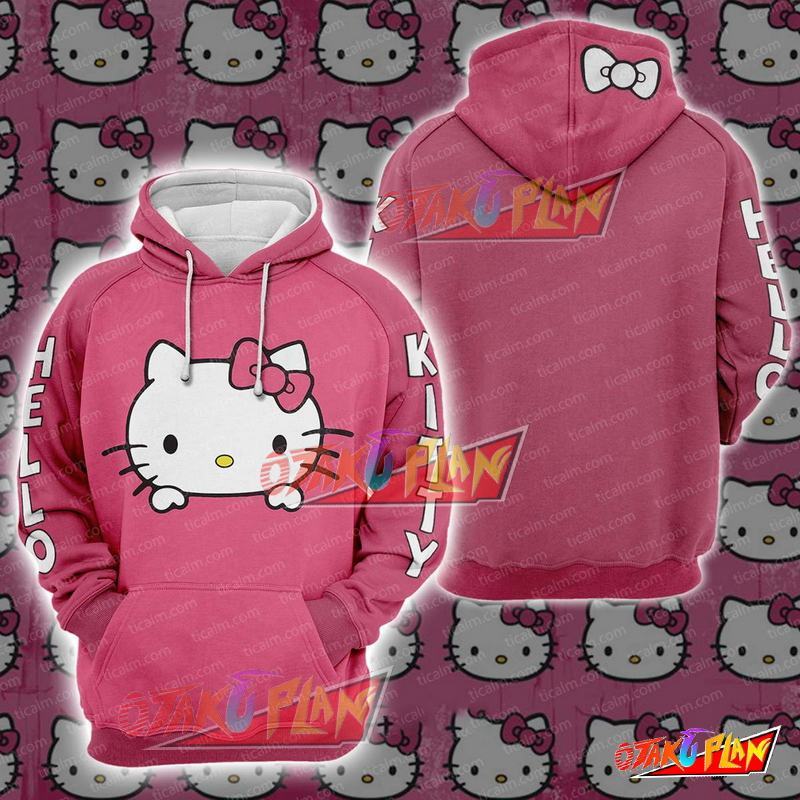 Hello Kitty Pullover Hoodie