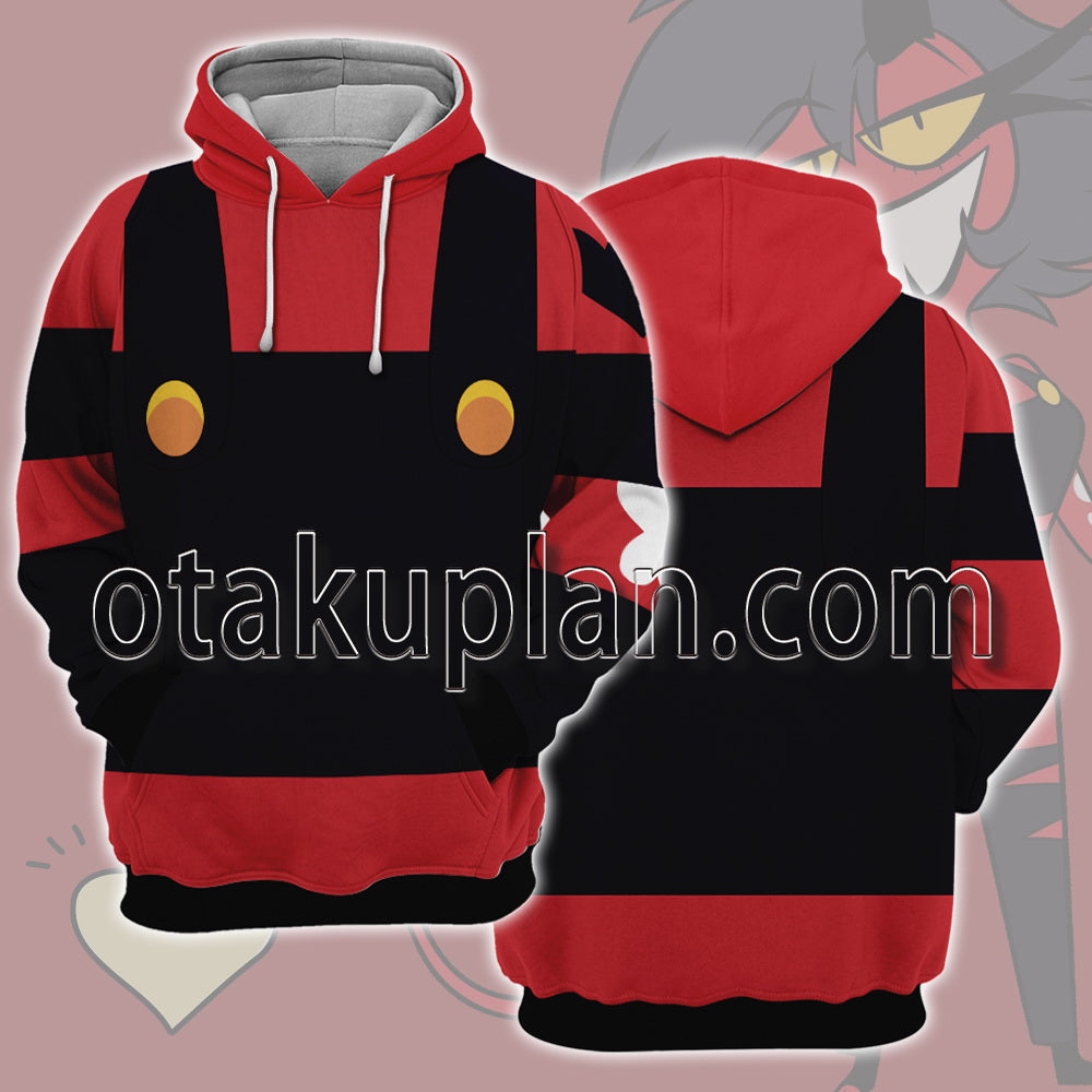 Helluva Boss Hazbin Hotel Millie Halloween Cosplay Hoodie