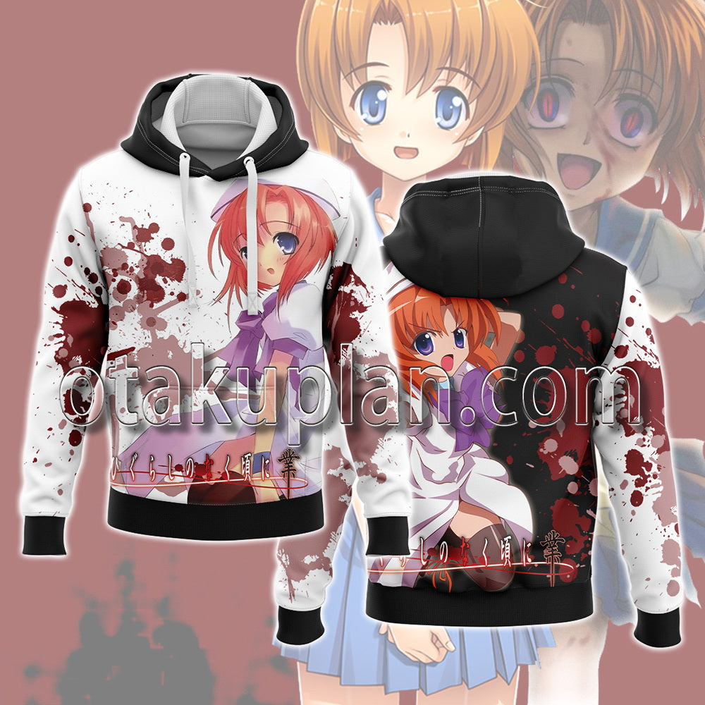 Higurashi When They Cry Rena Theme Hoodie