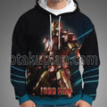Iron Man Battle Scene Hoodie