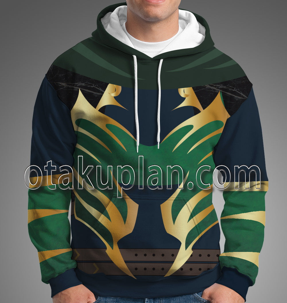 Jade Mortal Kombat Cosplay Hoodie