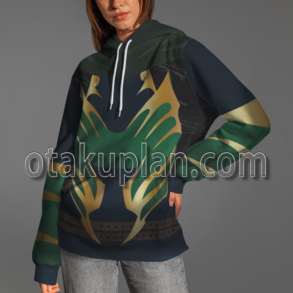 Jade Mortal Kombat Cosplay Hoodie