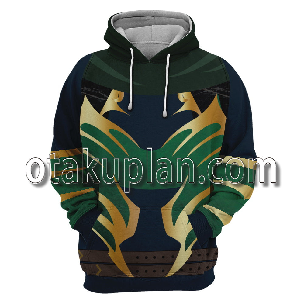 Jade Mortal Kombat Cosplay Hoodie