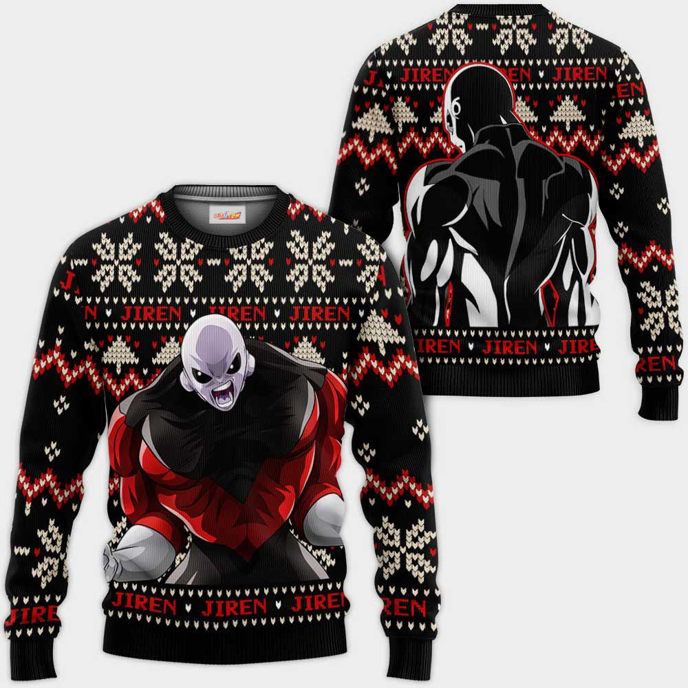 Jiren Ugly Christmas Sweater Dragon Ball Hoodie Shirt