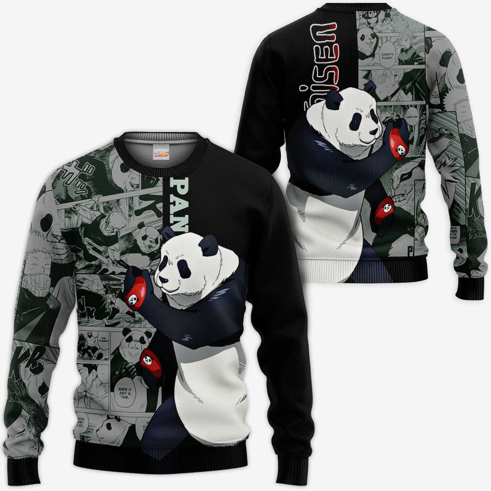 Anime Panda Hoodie Shirt
