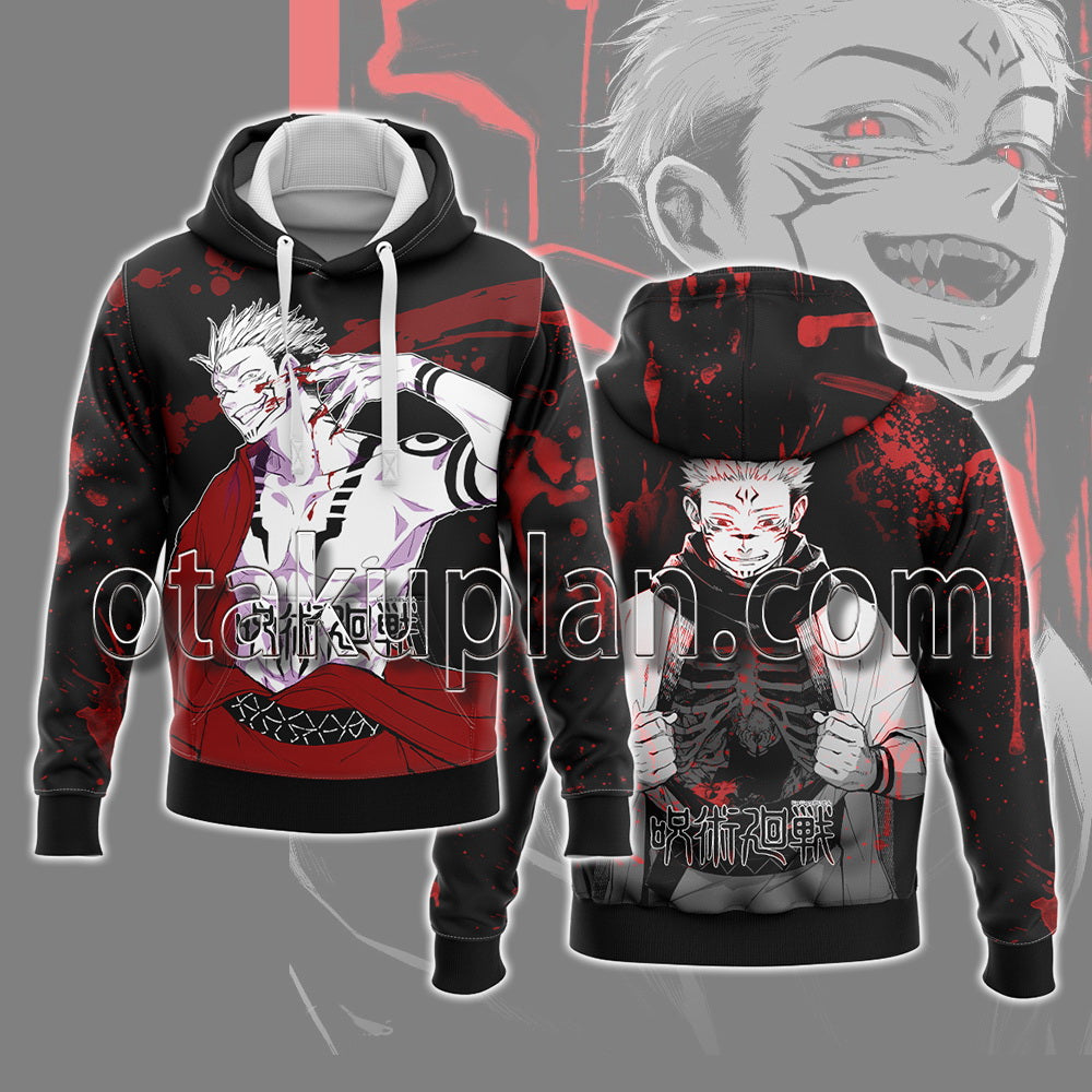 Anime Sukuna Poster Hoodie