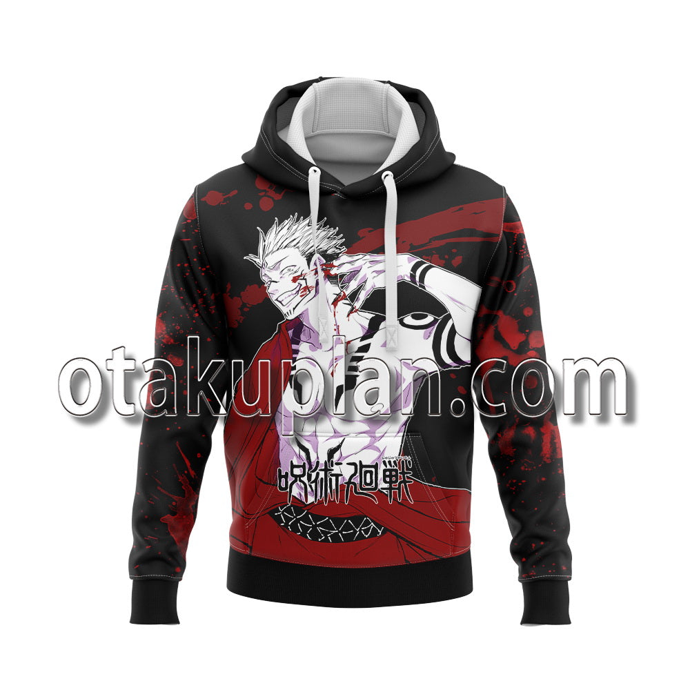 Anime Sukuna Poster Hoodie