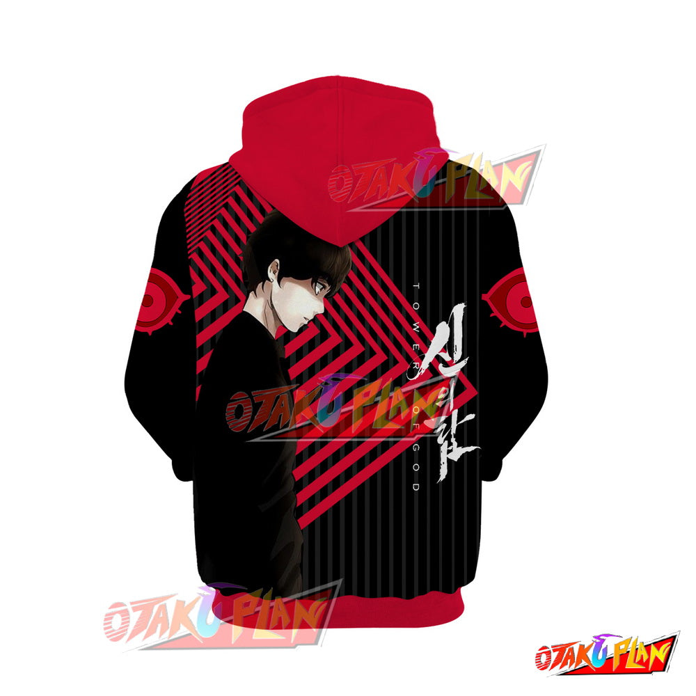 Kami No Tou Black And Red Hoodie