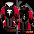 Kami No Tou Blue And Red Hoodie
