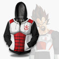King Vegeta Uniform Custom Dragon Ball Amine Casual Hoodie Shirts