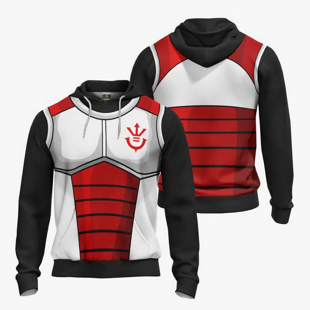 King Vegeta Uniform Custom Dragon Ball Amine Casual Hoodie Shirts