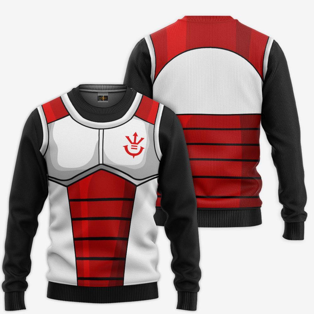 King Vegeta Uniform Custom Dragon Ball Amine Casual Hoodie Shirts