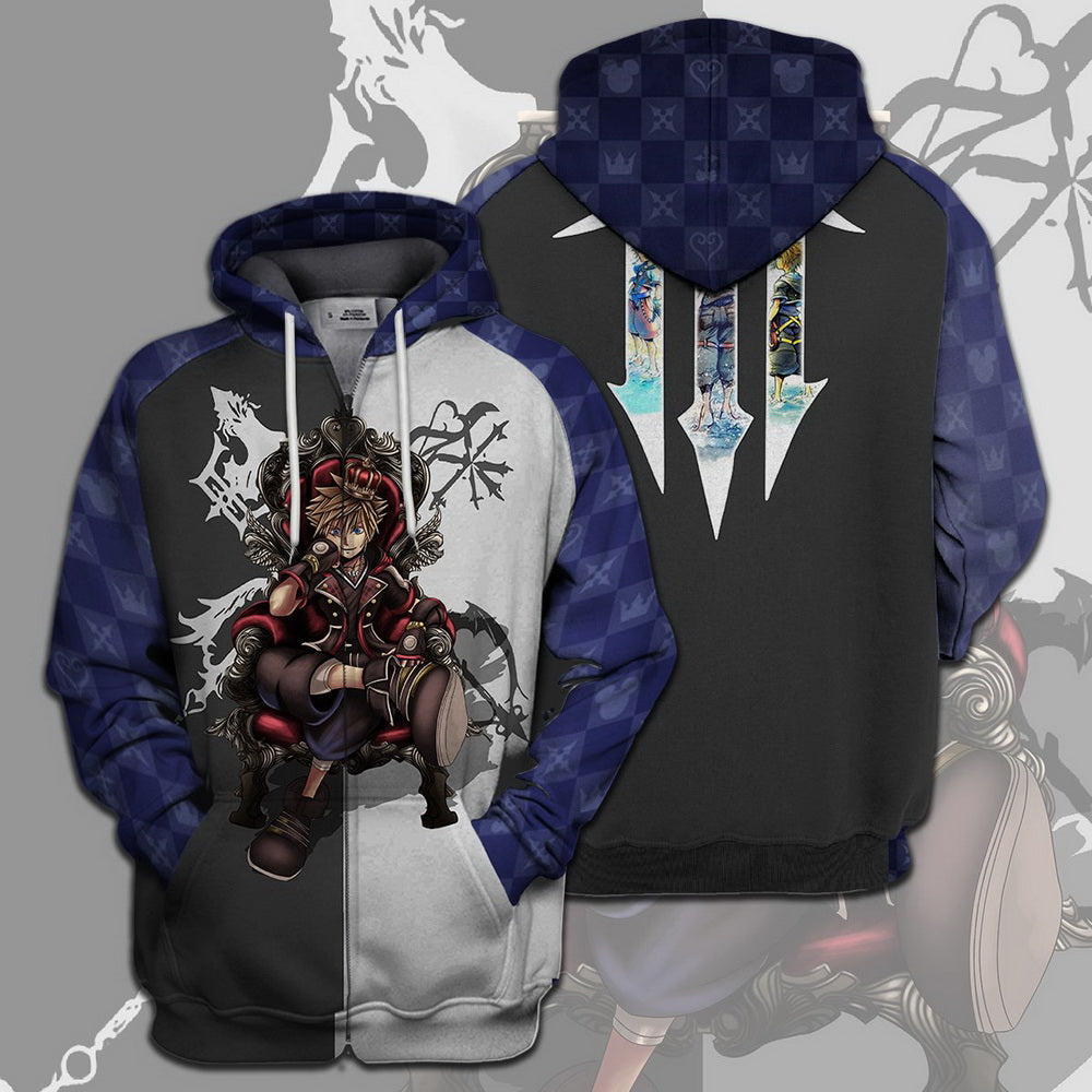kingdom hearts all over print Hoodie / T-Shirt