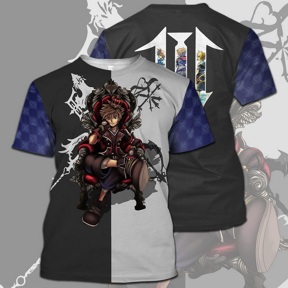 kingdom hearts all over print Hoodie / T-Shirt