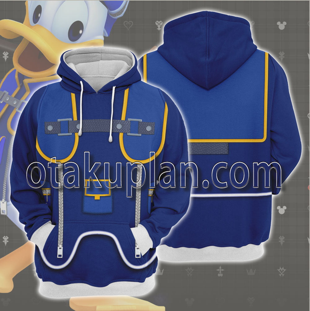 Kingdom Hearts III Donald Duck Cosplay Hoodie