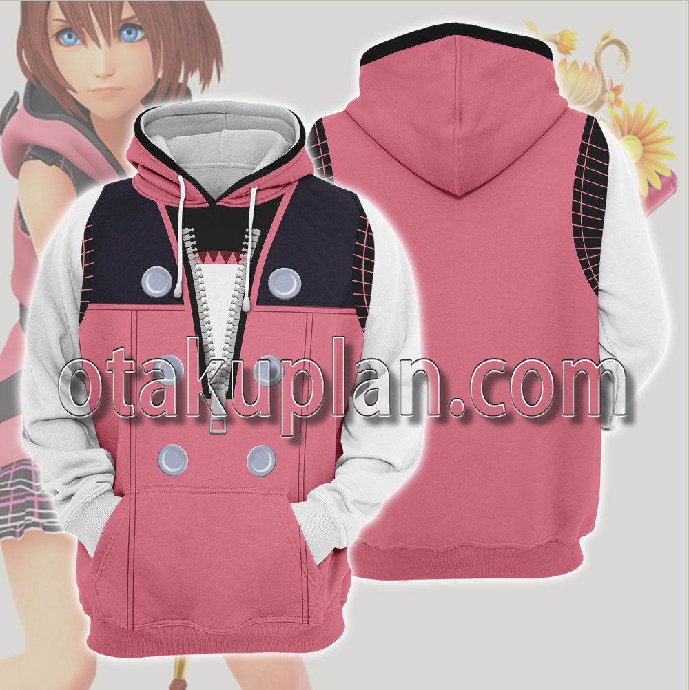 Kingdom Hearts III Kairi Cosplay Hoodie