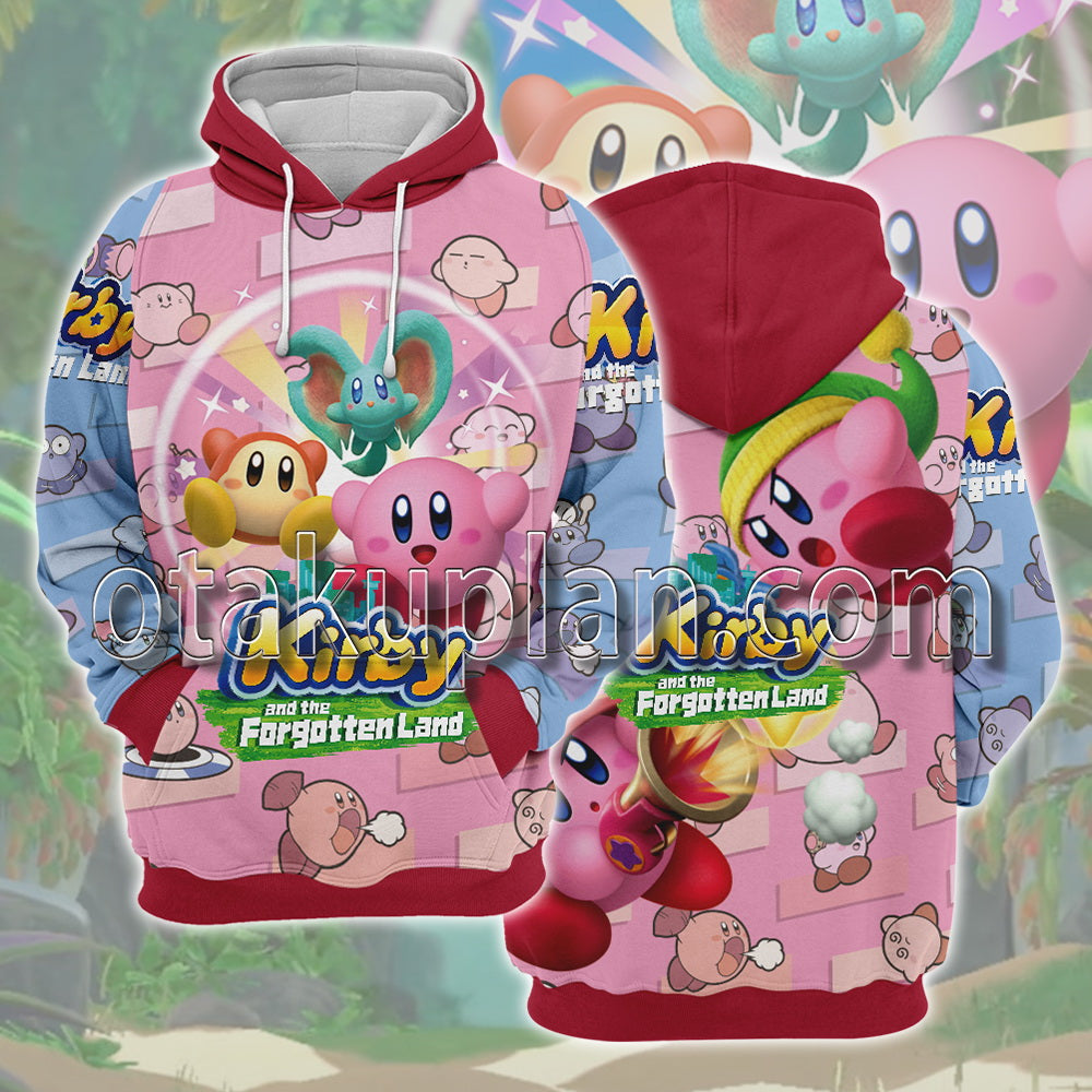 Kirby And The Forgotten Land Cosplay Hoodie