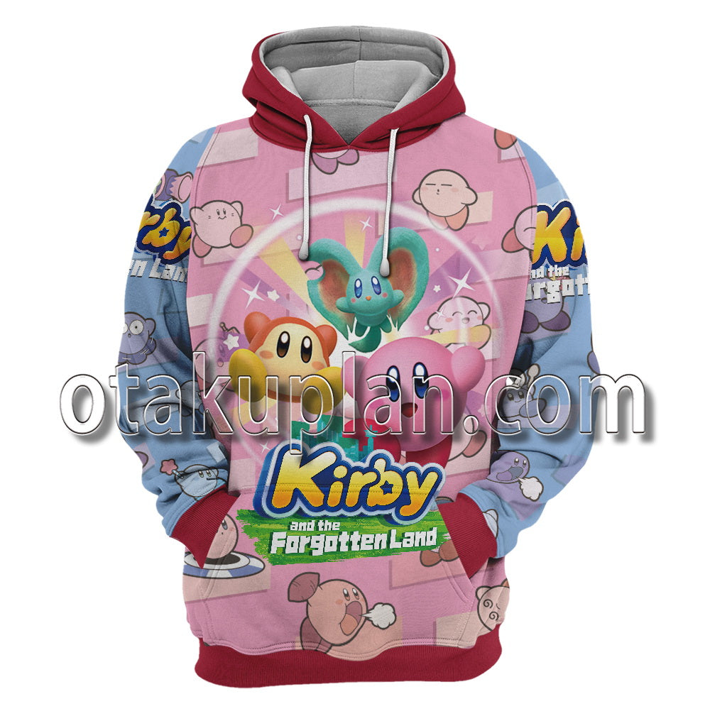 Kirby And The Forgotten Land Cosplay Hoodie