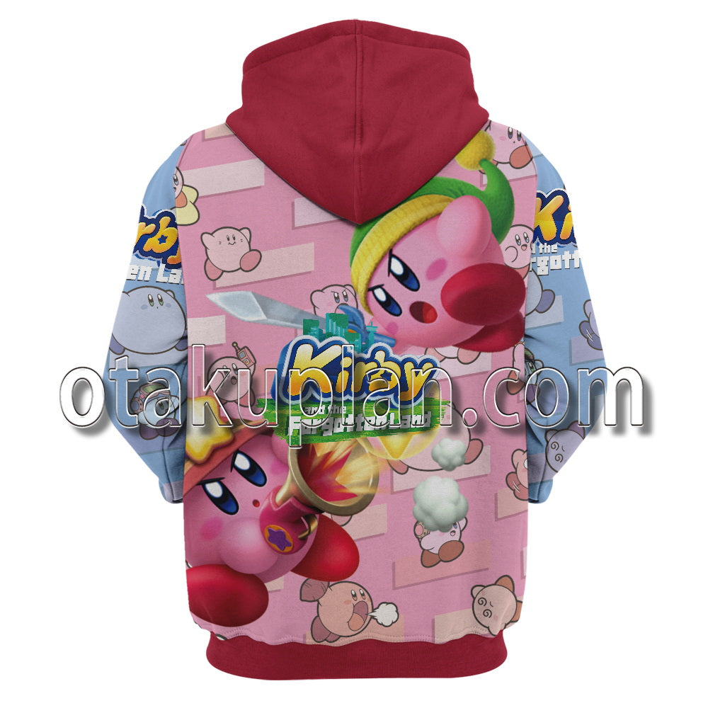 Kirby And The Forgotten Land Cosplay Hoodie