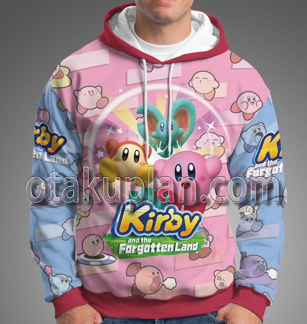 Kirby And The Forgotten Land Cosplay Hoodie