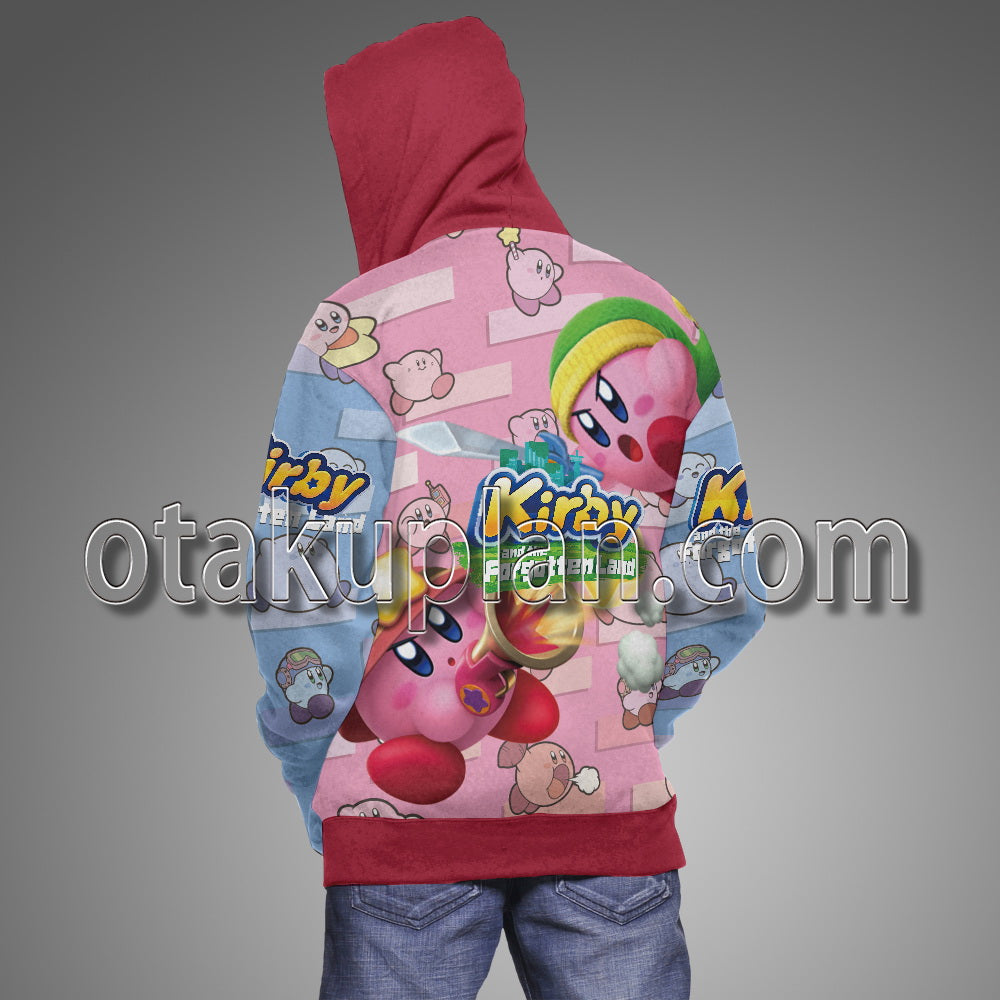 Kirby And The Forgotten Land Cosplay Hoodie