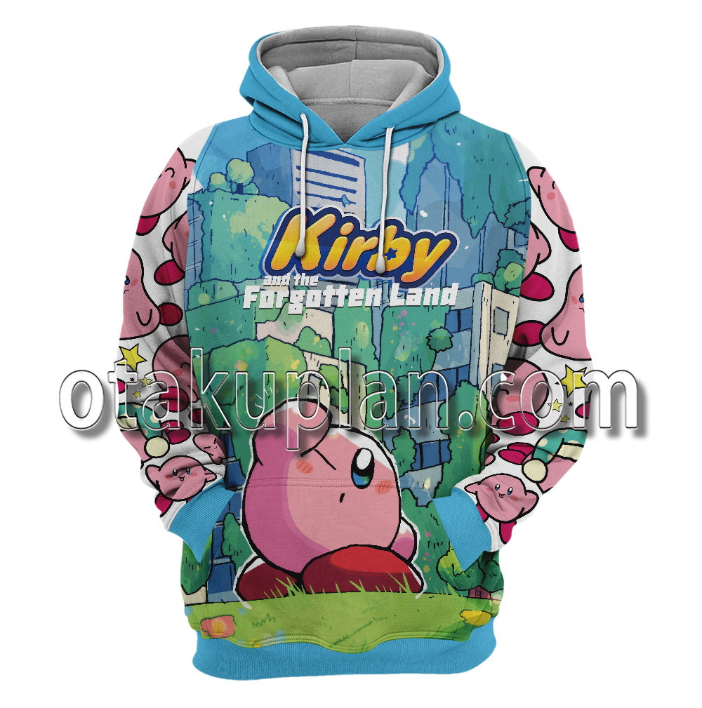 Kirby And The Forgotten Land Poster Cosplay Hoodie