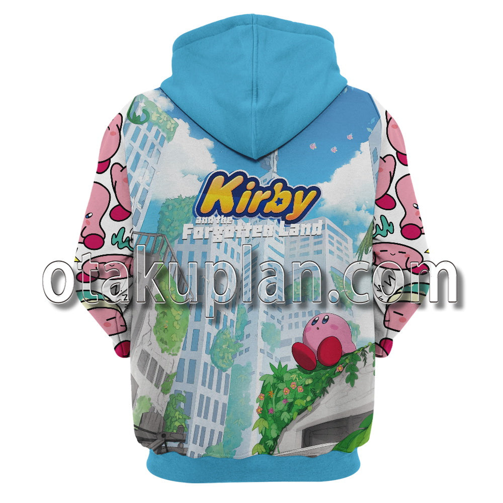 Kirby And The Forgotten Land Poster Cosplay Hoodie