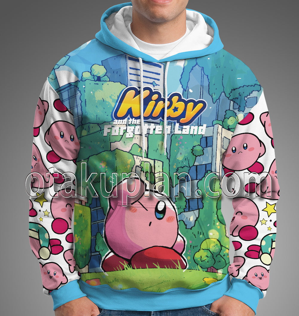 Kirby And The Forgotten Land Poster Cosplay Hoodie